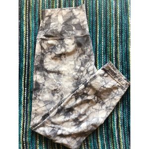 LULULEMON - wunder under high rise shibori 25”